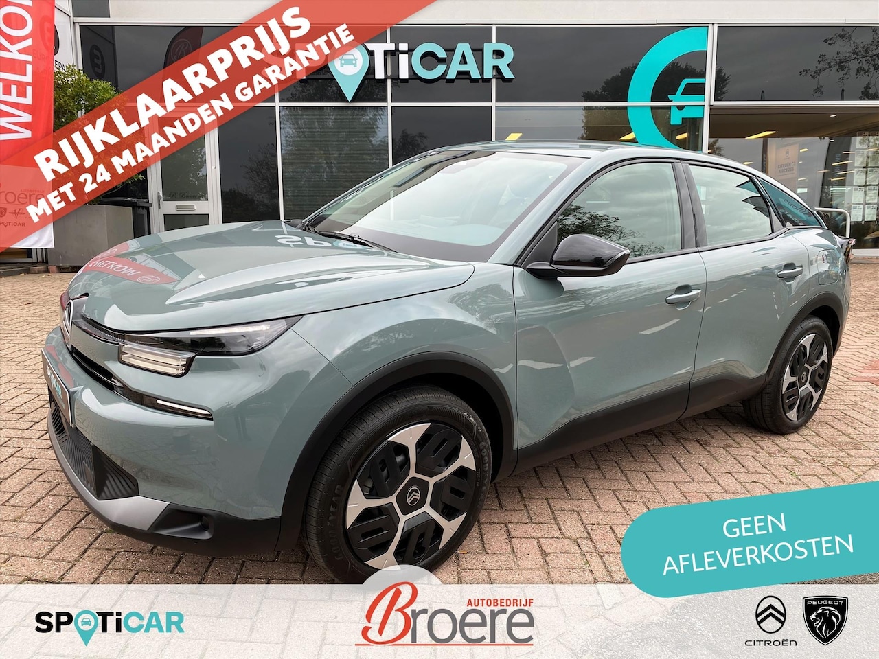 Citroën C4 - 1.2 Hybrid 145pk e-DCS6 Automaat Plus | camera, parkeersensoren, navigatie, apple carplay, - AutoWereld.nl