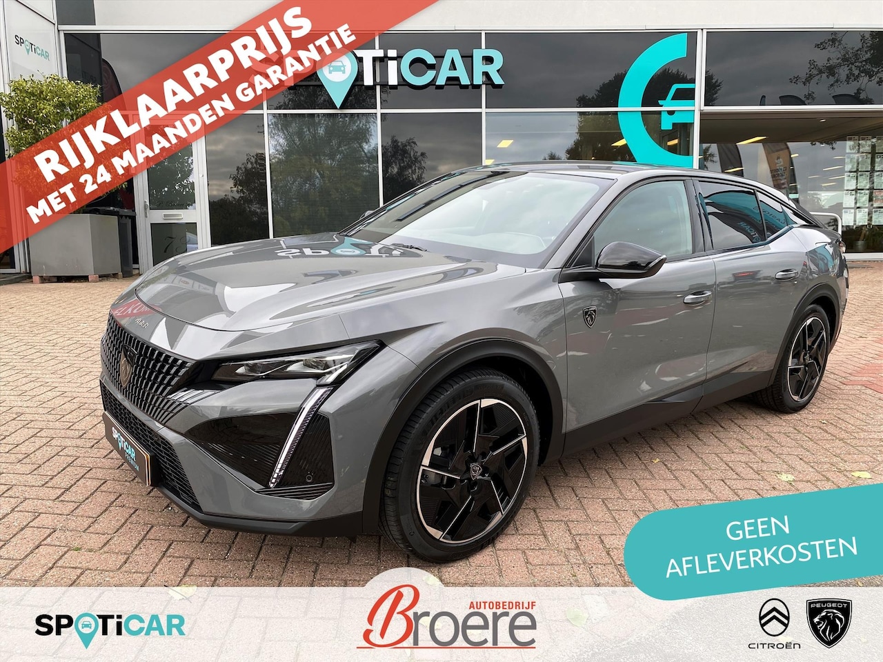 Peugeot 408 - 1.6 Plug-In Hybrid 225PK e-EAT8 GT | adaptive cruise, elek. achterklep, 19 inch velgen, fo - AutoWereld.nl