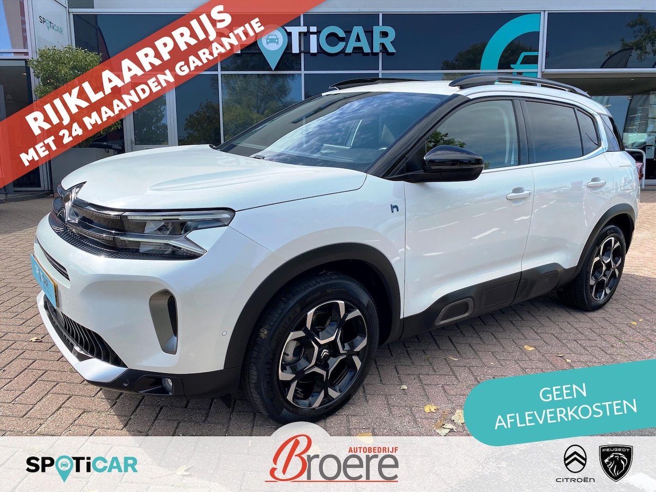 Citroën C5 Aircross - 1.6 Plug-in Hybrid 225pk e-EAT8 Shine | elek. achterklep, 18 inchvelgen, adaptive cruise, - AutoWereld.nl