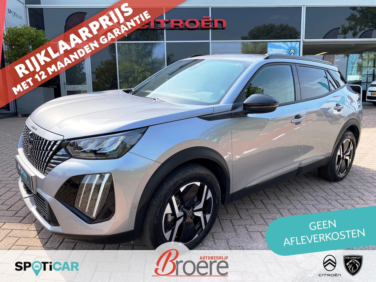 Peugeot 2008 - 1.2 Hybrid 145pk e-DCS6 Allure | parkeercamera's & -sensoren V+A, navigatiesysteem, mirror - AutoWereld.nl
