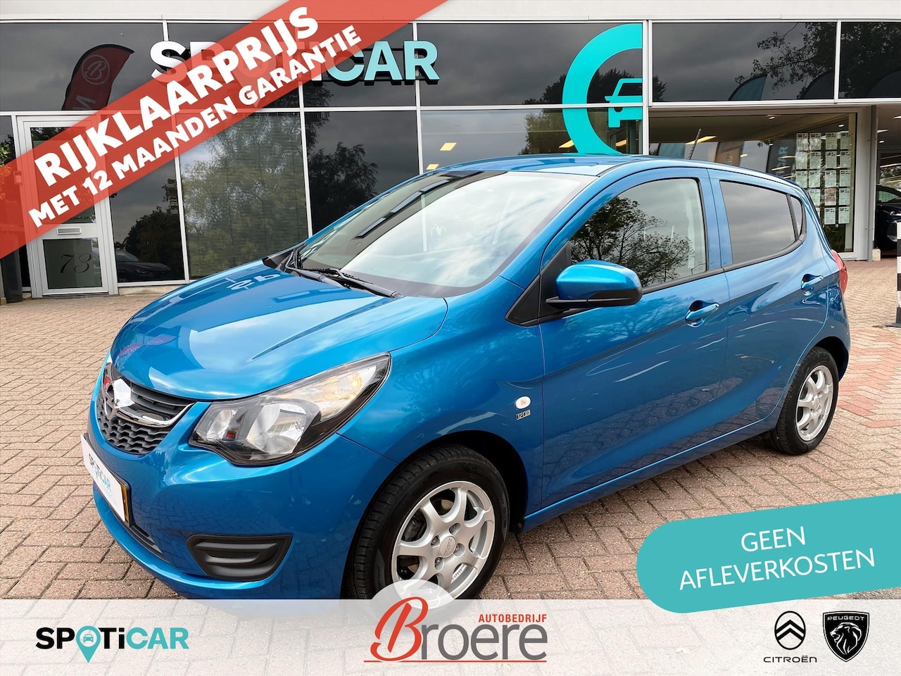 Opel Karl - 1.0 75pk 120 Jaar Edition | airconditioning, cruise control, bluetooth, 14 inch lichtmetal - AutoWereld.nl
