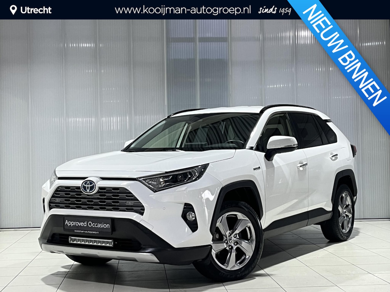 Toyota RAV4 - 2.5 Hybrid AWD Executive | AWD | Afn. Trekhaak | Parkeersensoren V+A | Leer | BSM | Stoel- - AutoWereld.nl