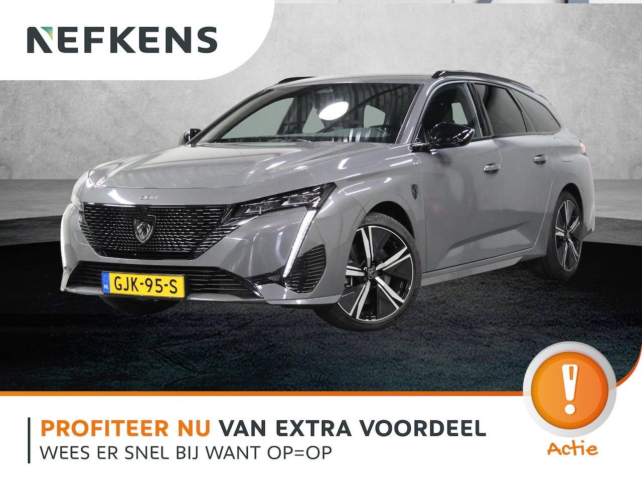 Peugeot 308 SW - 1.6 180PK Plug-in Hybrid GT | Vision Pack | Electrische achterklep | AUTOMAAT | AppleCarPl - AutoWereld.nl