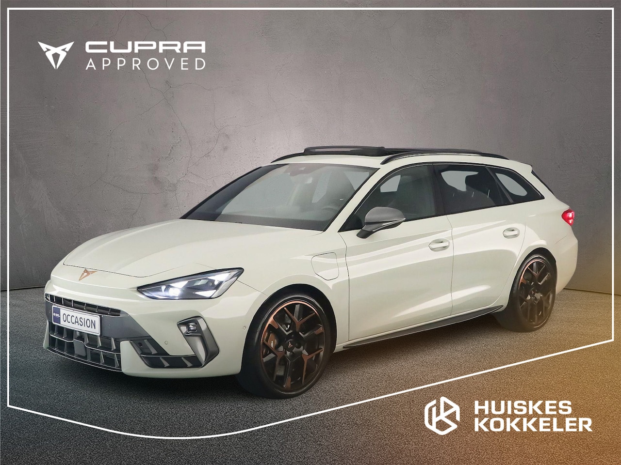 CUPRA Leon Sportstourer - 1.5 TSI e-Hybrid VZ Extreme 272pk DSG Automaat, Panoramadak, Lederen bekleding, Elektrisch - AutoWereld.nl