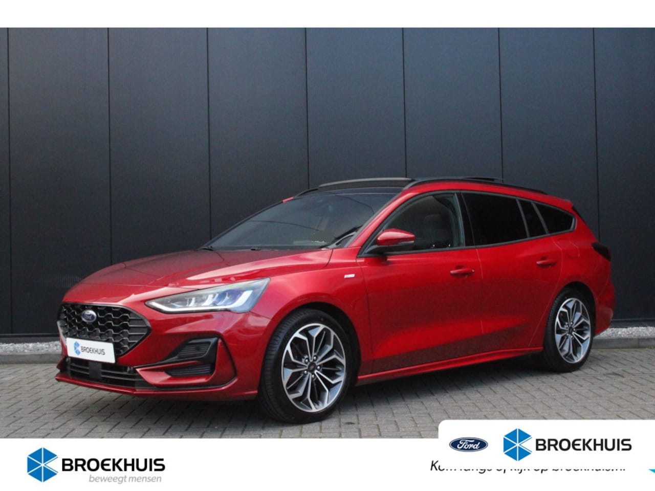 Ford Focus Wagon - 1.0 155pk Automaat EcoBoost Hybrid ST Line X Wagon 1.0 EcoBoost Hybrid 155pk Automaat ST L - AutoWereld.nl