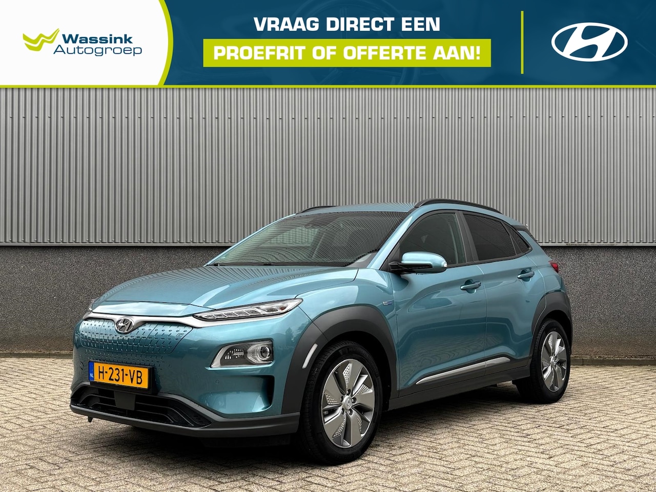 Hyundai Kona Electric - EV 204pk 2WD Premium | Adaptive Cruise Control | Navigatie | Camera Achter | Stoelverwarmi - AutoWereld.nl