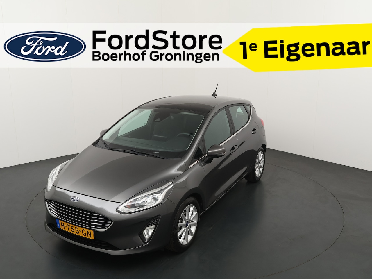 Ford Fiesta - EcoBoost 95PK Titanium I 16"LM I Climate I 1e Eig. | Groot elektrisch Panoramadak | - AutoWereld.nl