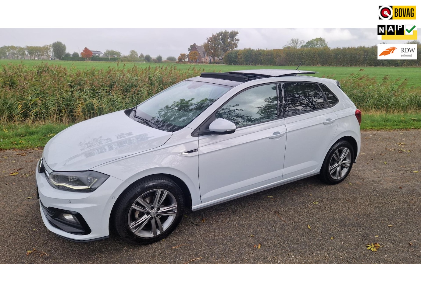 Volkswagen Polo - 1.0 TSI Highline R-Line, Pano, Beats, Camera, 1e eig - AutoWereld.nl