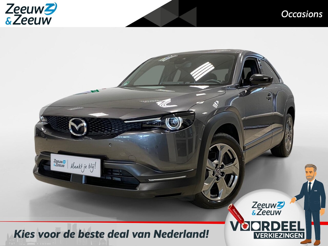 Mazda MX-30 - e-SkyActiv 145 Comfort 36 kWh - AutoWereld.nl