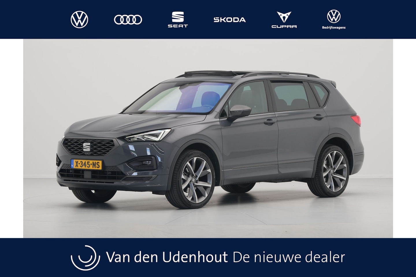 SEAT Tarraco - 1.5 TSI 150pk DSG FR Business Intense Panorama Navigatie Trekhaak Stoelverwarming v + a - AutoWereld.nl