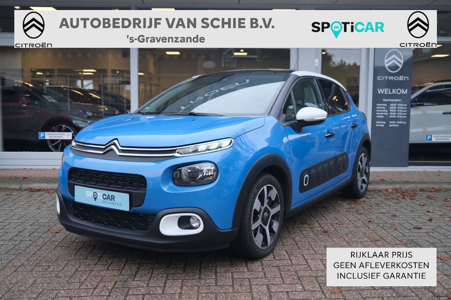 Citroën C3 - PT 110 Shine Automaat Pano Dak | Camera | Navi | Sensoren | Apple carpaly/Android Auto - AutoWereld.nl