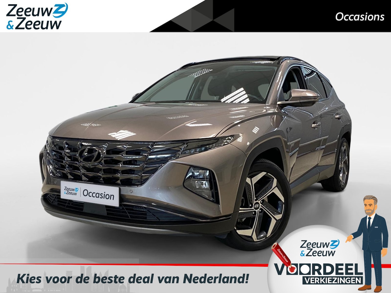 Hyundai Tucson - 1.6 PHEV | PREMIUM SKY | NL-AUTO | DEALERONDERHOUDEN | - AutoWereld.nl
