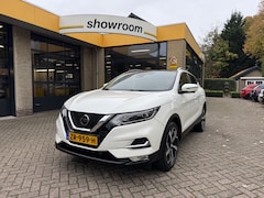 Nissan Qashqai - 1.3 DIG-T Tekna Automaat Climate Control Leder Navi Panodak 360Camera