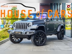 Jeep Wrangler Unlimited - BRUTE Richmond BRUTE Richmond 4x e 380 Sahara |sky view|elek. treeplanken|vintage leather|