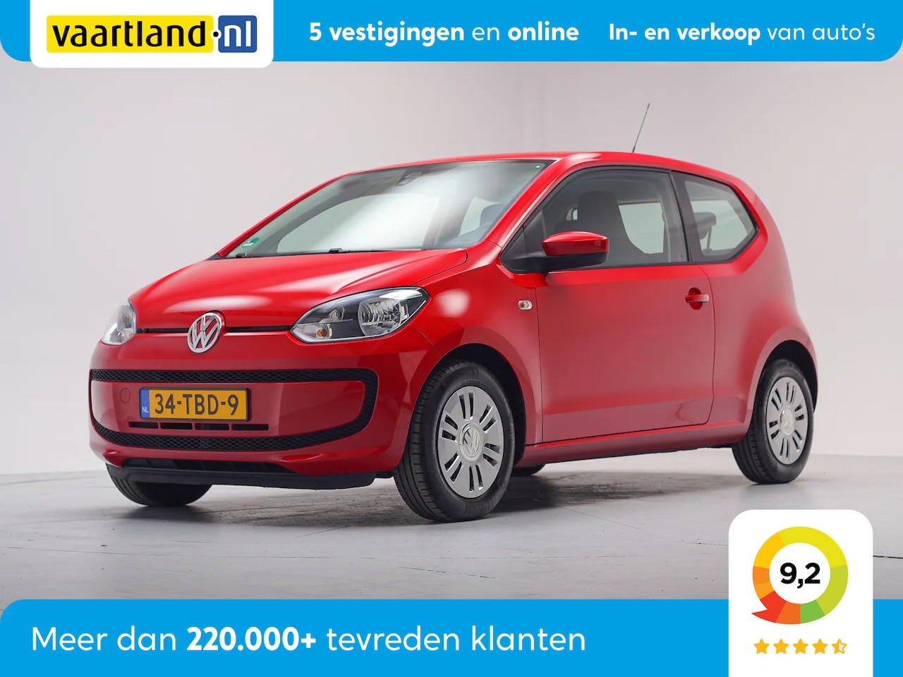 Volkswagen Up! - 1,0 Move up! [ airco ] - AutoWereld.nl