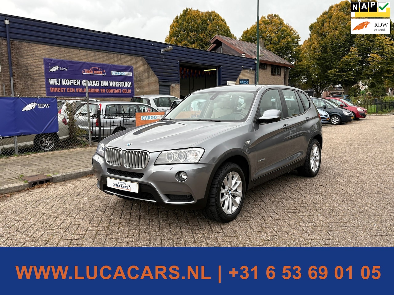 BMW X3 - XDrive35d High Executive 2X SLEUTEL + BOEKJES! - AutoWereld.nl