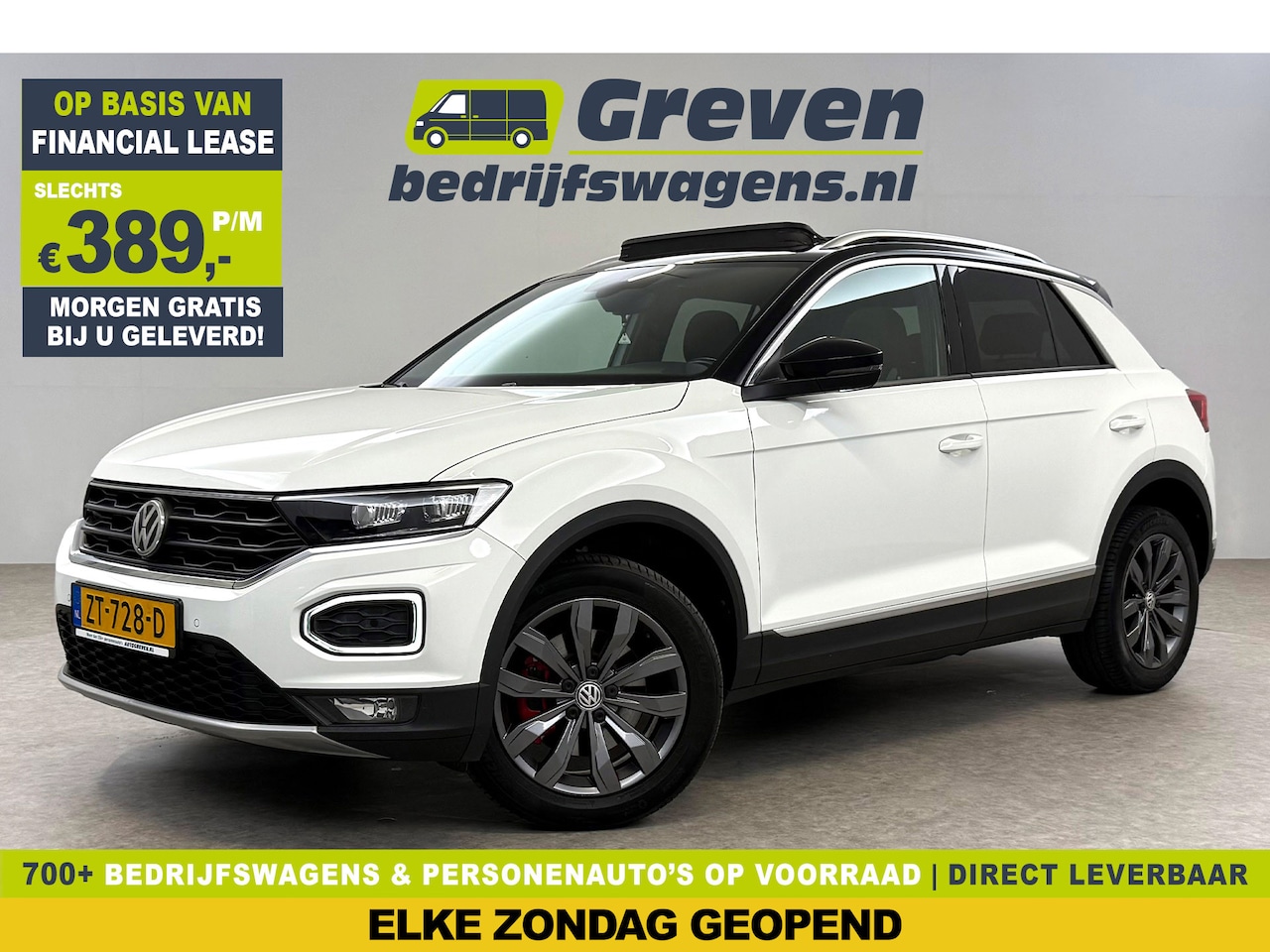 Volkswagen T-Roc - 1.5 TSI Sport 150PK | Pano | Virtual | Camera | Carplay | Sfeerverl. | Adaptive Cruise | S - AutoWereld.nl