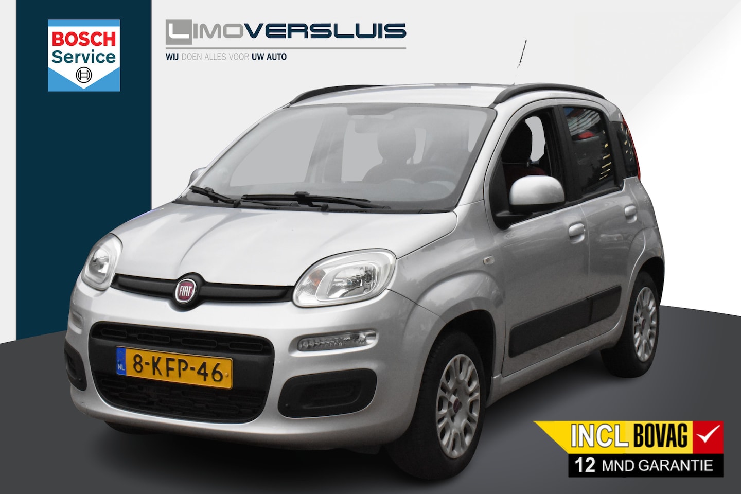Fiat Panda - 0.9 TwinAir Easy Automaat | 2e Eigenaar | Airco | 12 mnd BOVAG garantie | Whatsapp 06-5318 - AutoWereld.nl