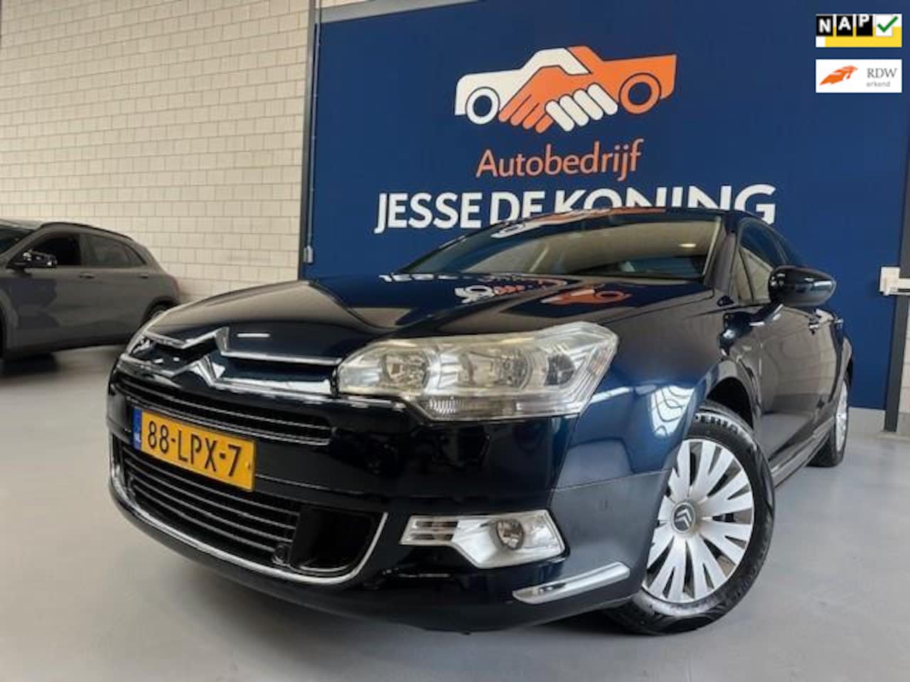 Citroën C5 - 1.6 THP Comfort/bj.2010/ kleur: blauw/ NAP met 227732 km./APK tot 06/2025/cruise control/p - AutoWereld.nl