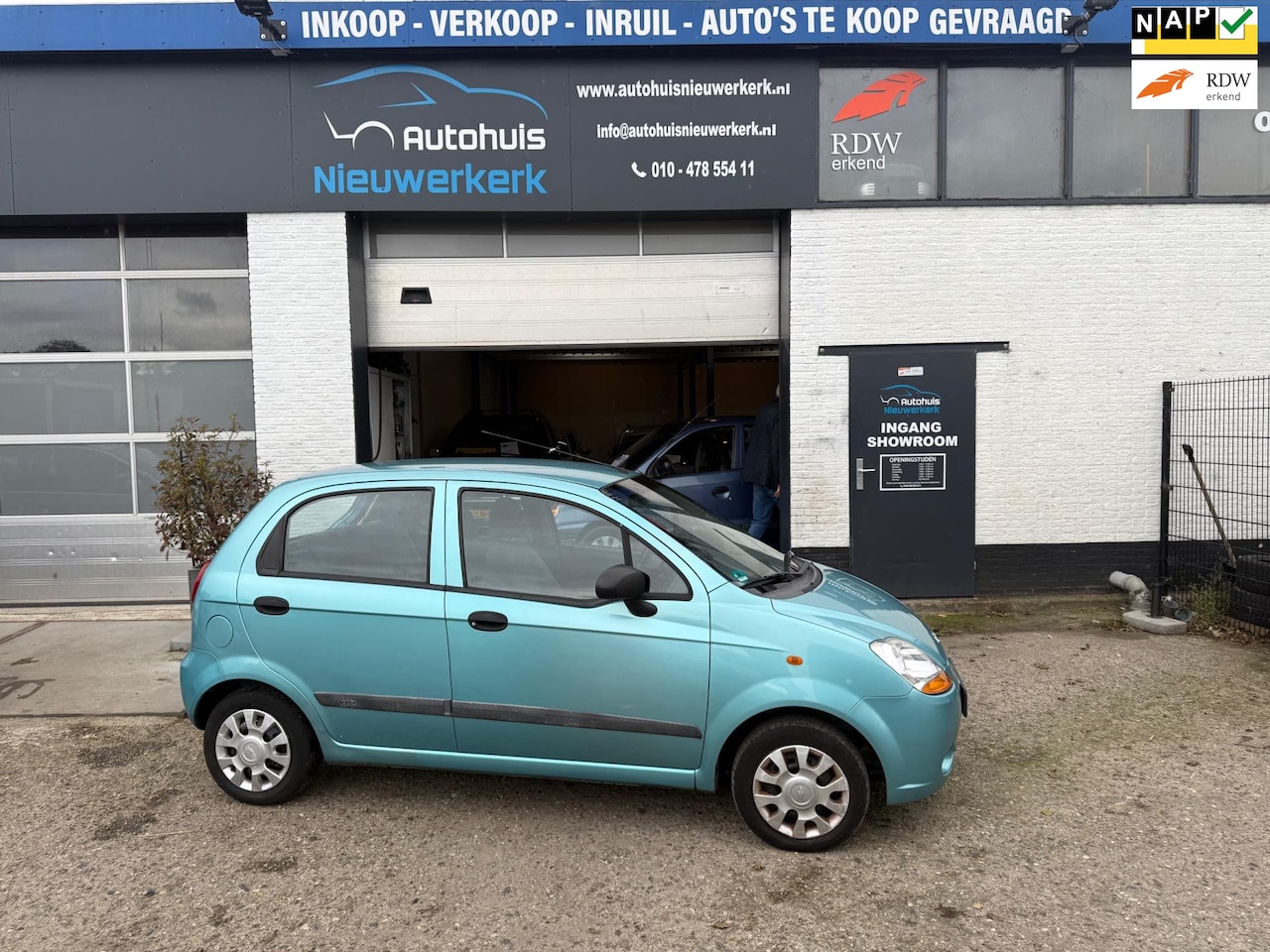 Chevrolet Matiz - 0.8 Style- Automaat- met NAP en een ruime APK!!! - AutoWereld.nl