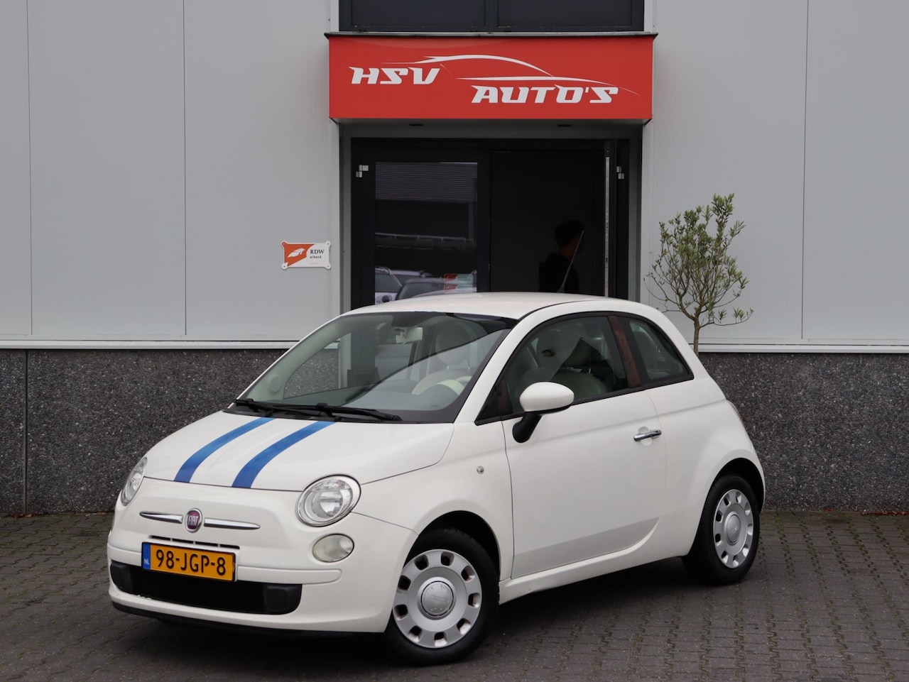 Fiat 500 - 1.2 Pop airco automaat org NL - AutoWereld.nl