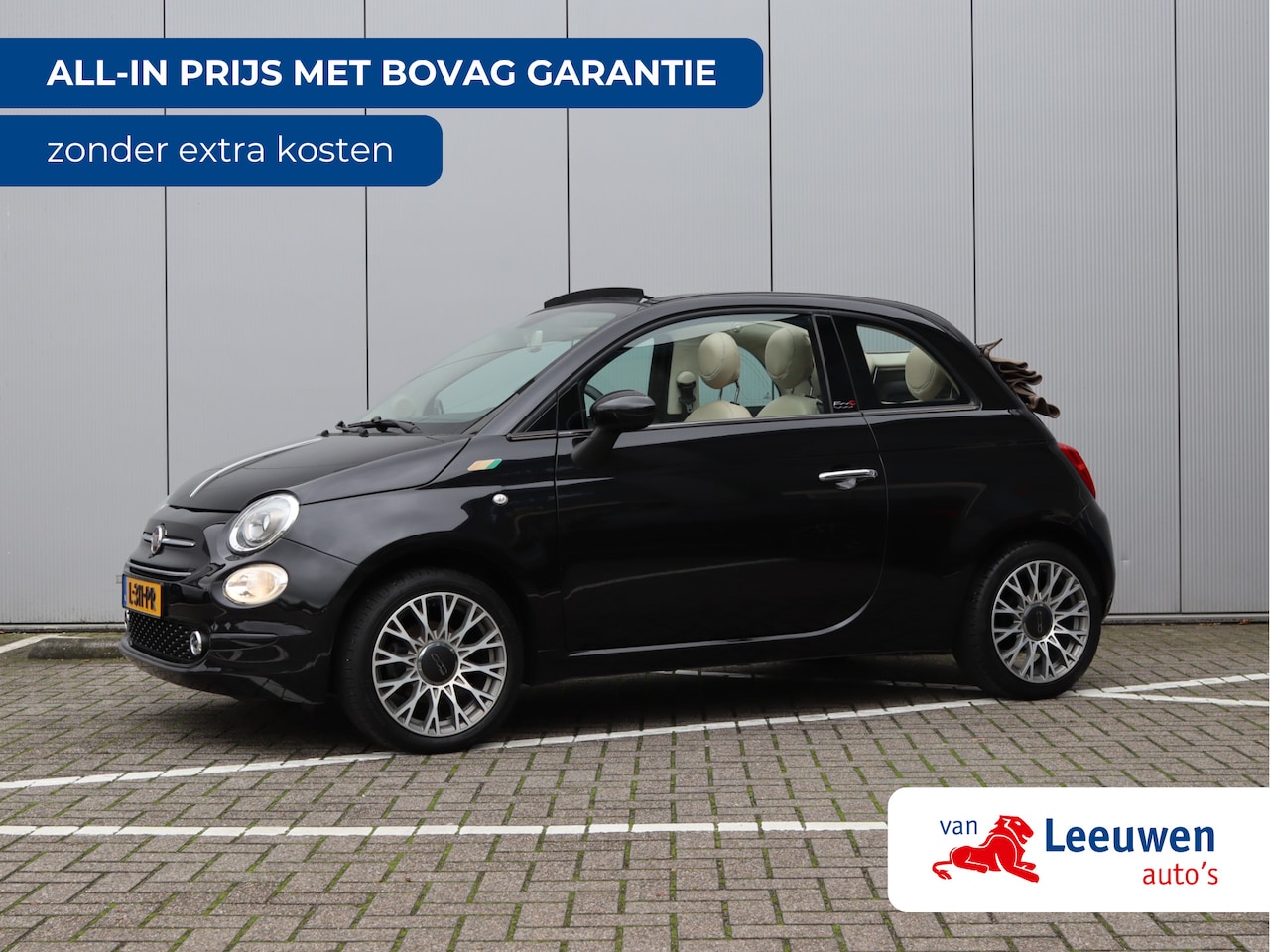 Fiat 500 C - 1.2 | Automaat | Leder | 16" | LED | Cruise control - AutoWereld.nl