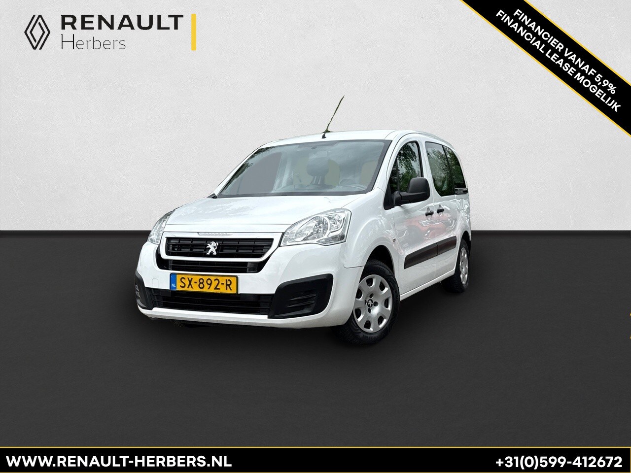 Peugeot Partner Tepee - 1.2 PureTech Active AIRCO / KEURIGE AUTO / 5 ZITPLAATSEN - AutoWereld.nl