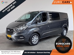 Ford Transit Custom - 300 2.0 TDCI L2H1 Limited Dubbele Cabine Navigatie Airco 2 Schuifdeuren Trekhaak Parkeerse