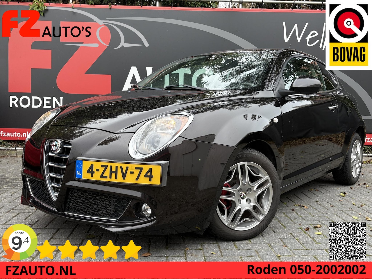Alfa Romeo MiTo - 0.9 TwinAir Esclusivo - Navigatie - Climate Controle - Parkeersensoren A - AutoWereld.nl