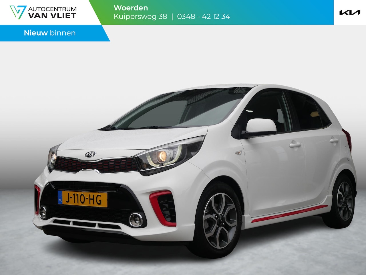 Kia Picanto - 1.0 MPi GT-Line Edition | Cruise | Clima | Camera | Carplay | Navi | - AutoWereld.nl