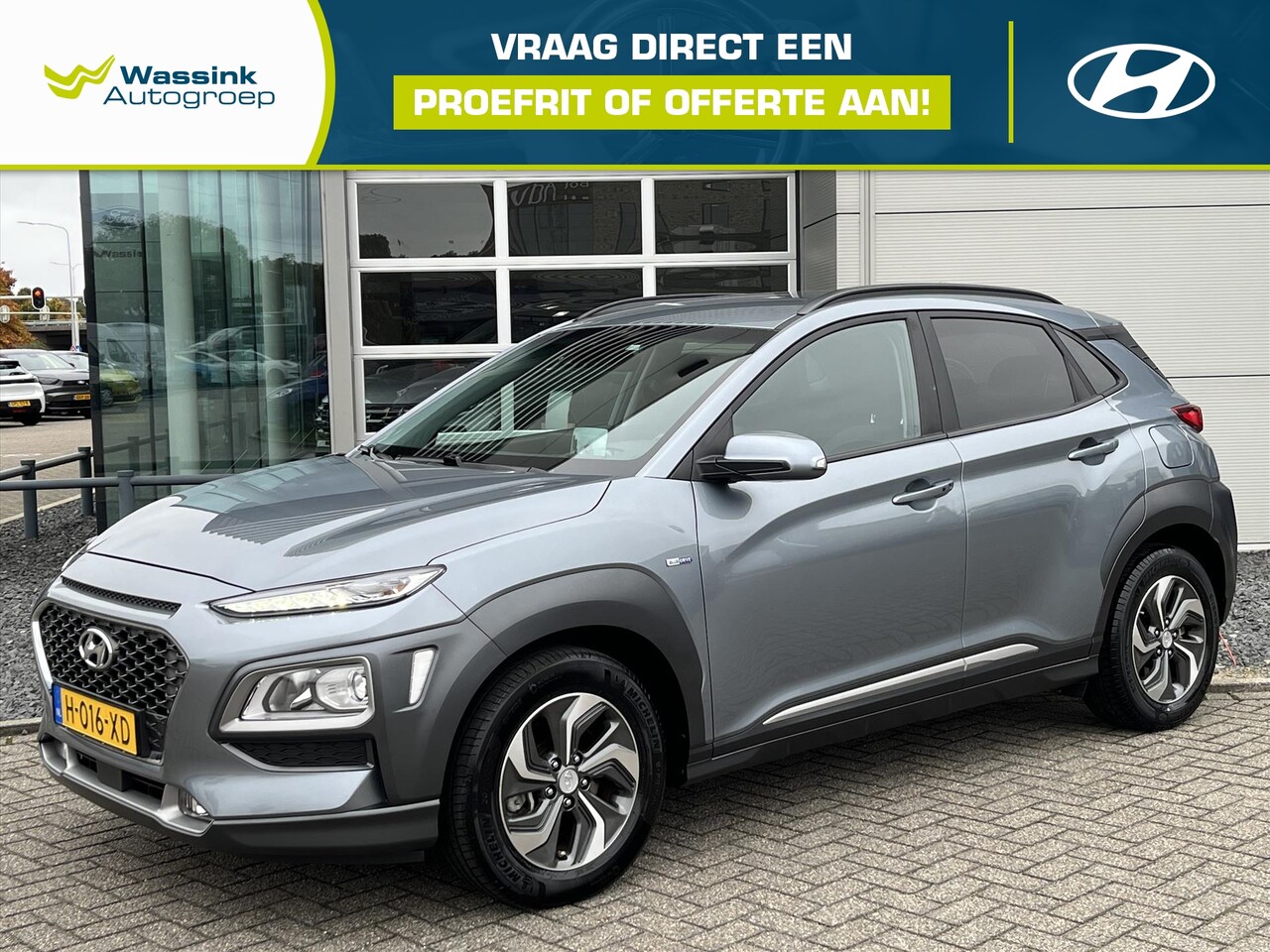 Hyundai Kona - GDI 141pk HEV 2WD Aut. Fashion | Navigatie | Climatronic | Carplay/ Android | Head up disp - AutoWereld.nl