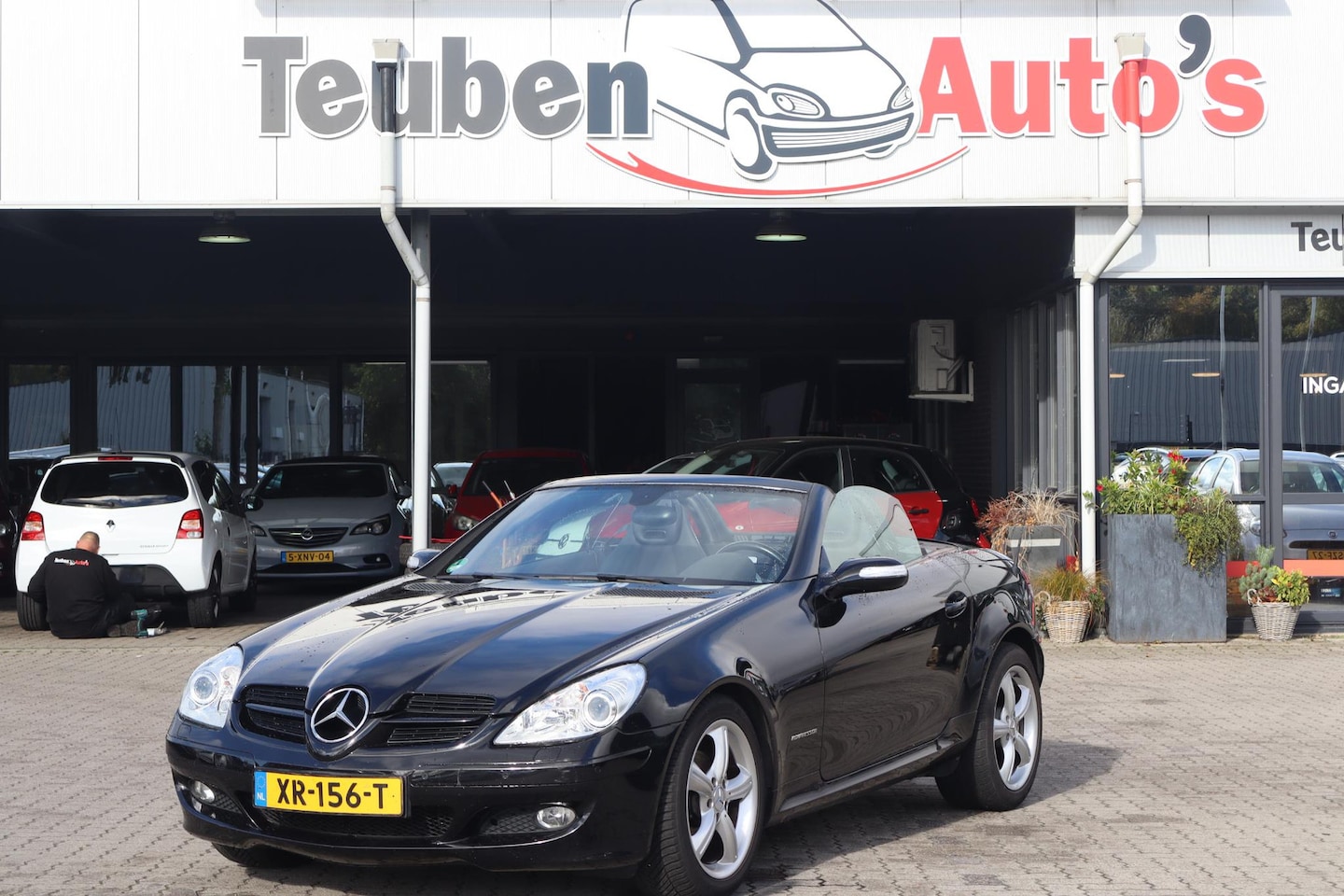 Mercedes-Benz SLK-klasse - 200 K. Elektrische cabrio kap, Stoel- nekverwarming, Cruise control, Lederen interieur - AutoWereld.nl