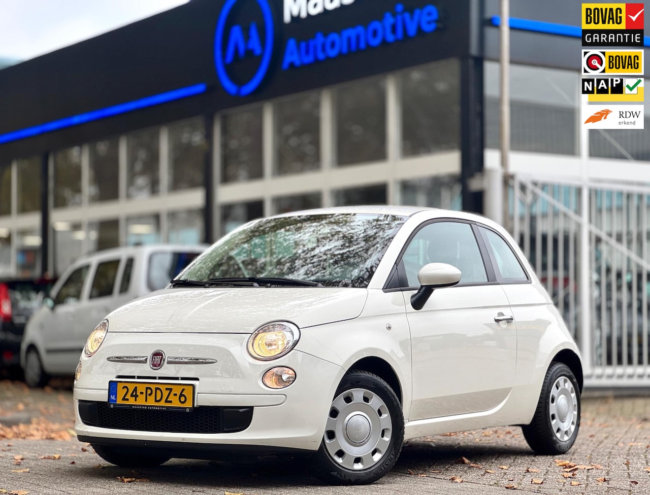 Fiat 500 - 1.2 Automaat 52.000 Airco Dealeronderhouden 1e eigenaar Nw APK Topstaat Boekjes Rijdt en s - AutoWereld.nl