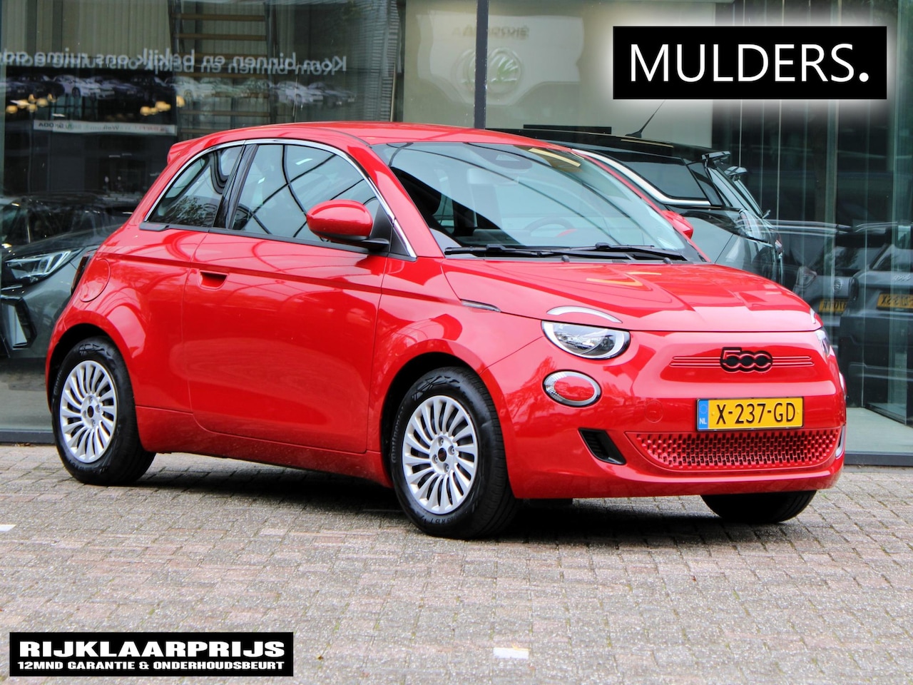 Fiat 500 - RED 24 kWh | Navi / Carplay / Climate - AutoWereld.nl