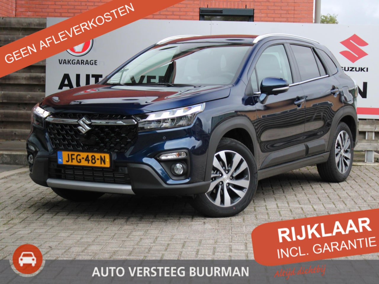 Suzuki S-Cross - 1.4 Boosterjet Style Hybrid Navigatie, Cruise Control, 360 Camera, Draadloos Apple Carplay - AutoWereld.nl