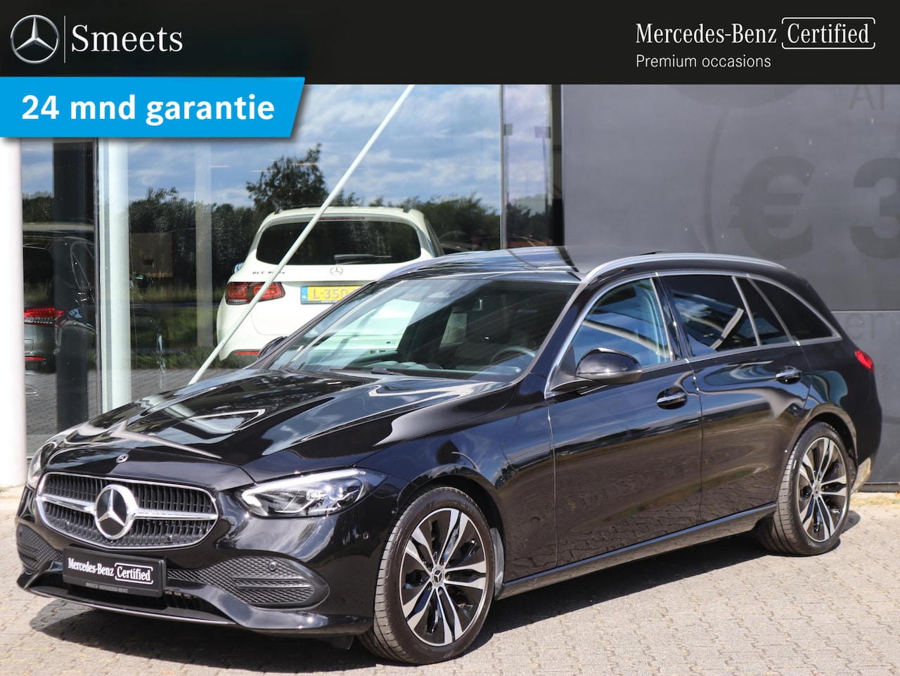 Mercedes-Benz C-klasse Estate - 200 Luxury Line | Panoramadak | Navigatie | Camera | Dodehoekassistent | Trekhaak | Automa - AutoWereld.nl
