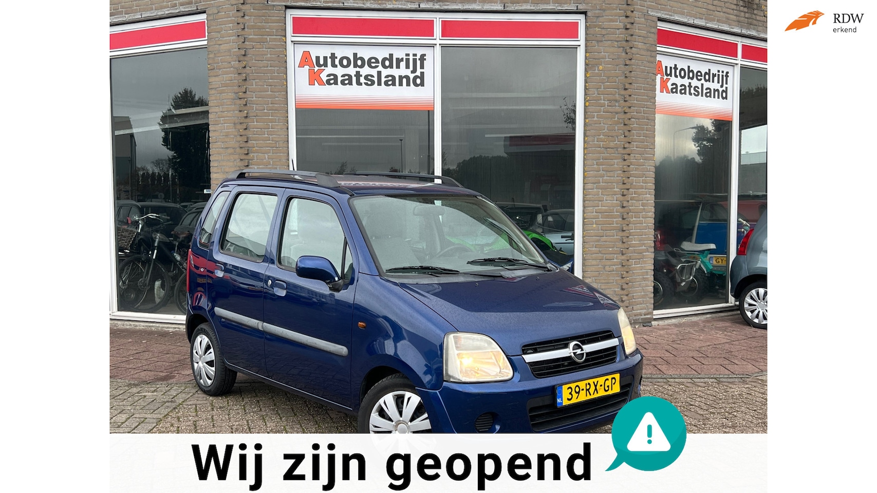 Opel Agila - 1.2-16V Flexx cool 1.2-16V Flexx cool - Nieuwe APK - AutoWereld.nl
