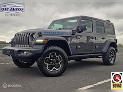 Jeep Wrangler Unlimited - 4XE 380 RUBICON - SKY ONE SOFTOP - LEDER - ALPINE AUDIO - CAMERA VOOR EN ACHTER