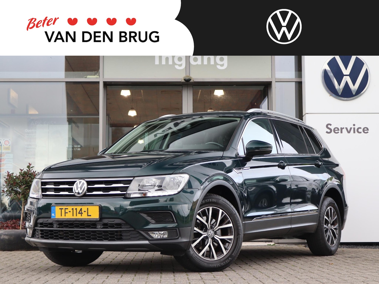 Volkswagen Tiguan Allspace - 1.4 TSI 150 pk DSG Comfortline Business 7p. | Zwenkbare Trekhaak | Navigatie | ACC | Stoel - AutoWereld.nl
