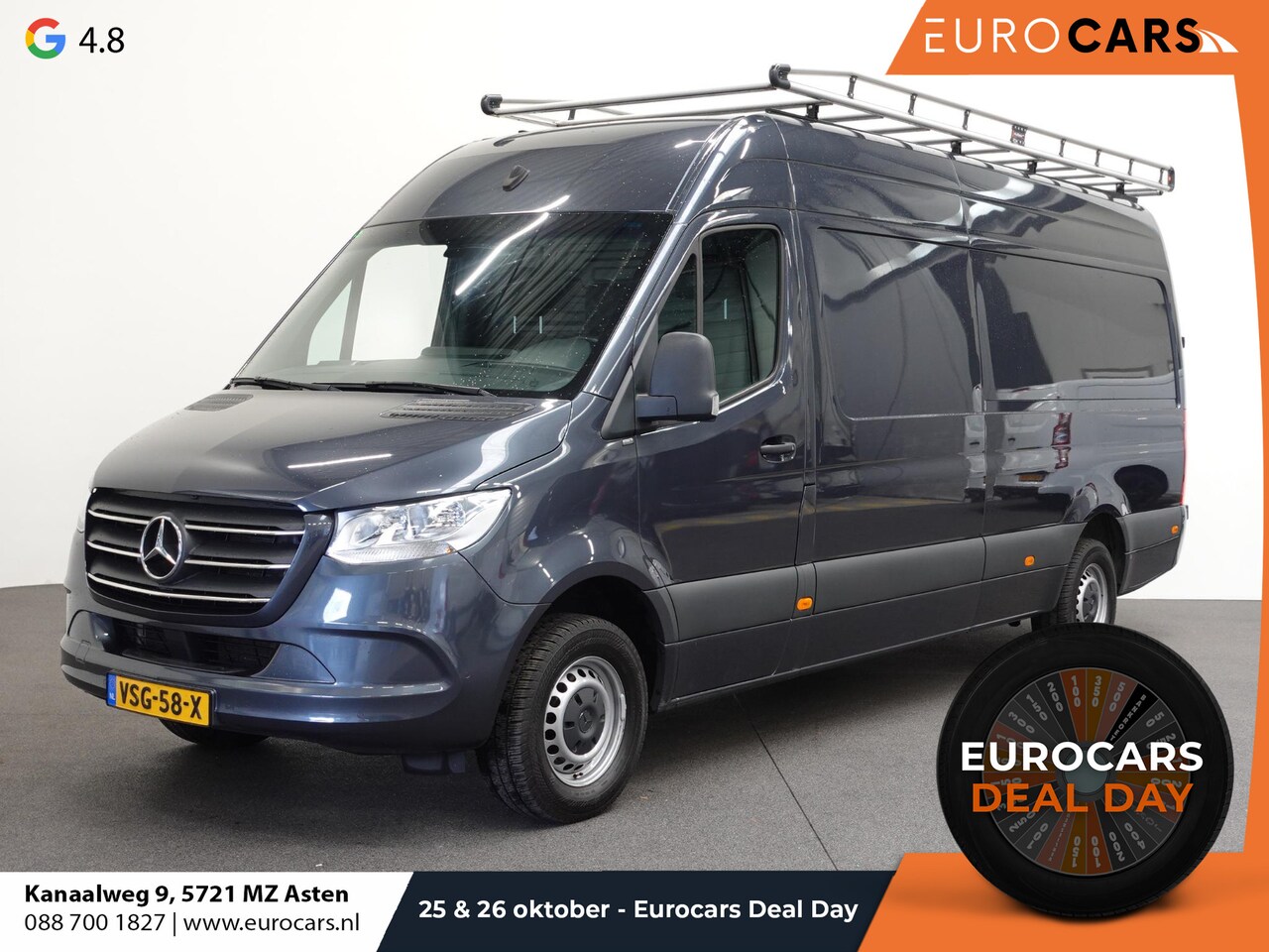 Mercedes-Benz Sprinter - L3H2 Automaat Airco Navi Imperiaal Cruise Trekhaak - AutoWereld.nl