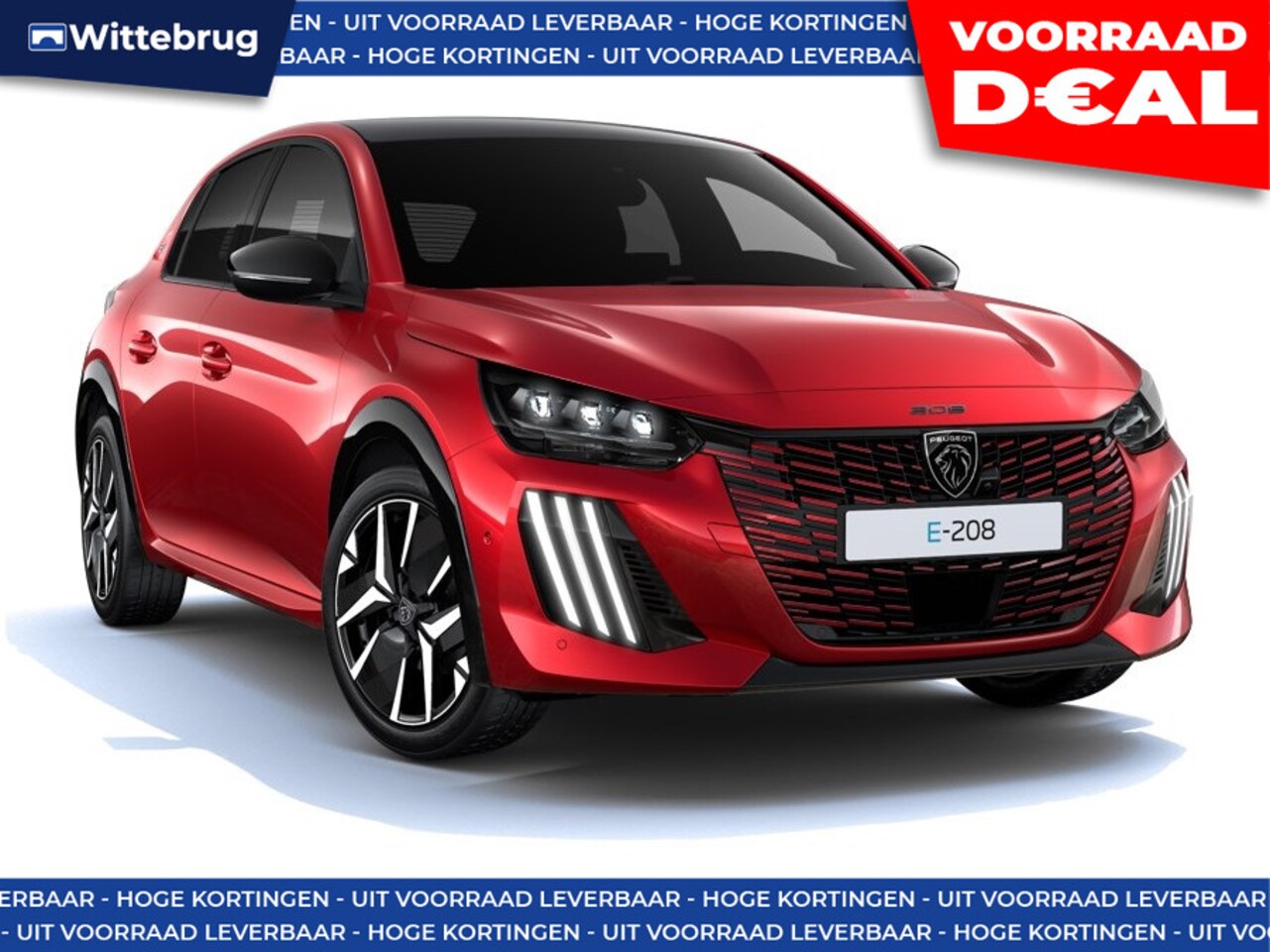 Peugeot e-208 - EV GT 51 kWh DIRECT RIJDEN - PANORAMADAK - GRATIS WALLBOX - AutoWereld.nl
