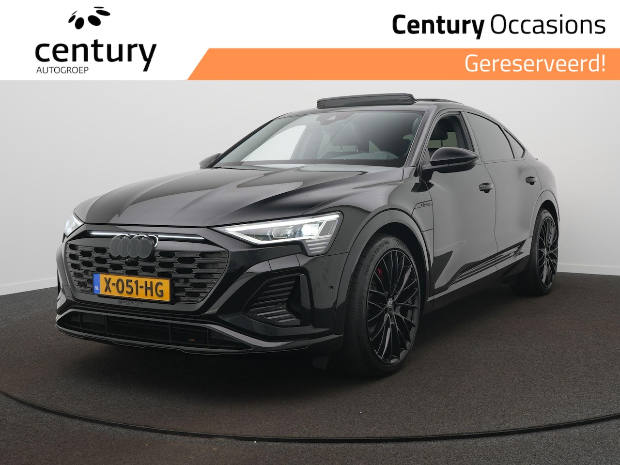 Audi Q8 Sportback e-tron - 55 quattro S Edition Competition 115 kWh | Panodak | Elek. Stoelen | Black-Optiek | - AutoWereld.nl