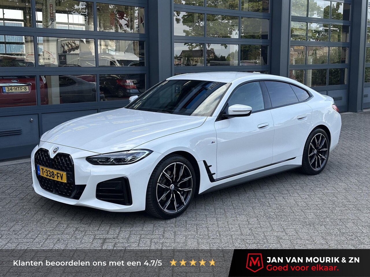 BMW 4-serie Gran Coupé - 420i M-Sport Business Edition Plus | LEDER | HEAD UP | DAB | TREKHAAK - AutoWereld.nl