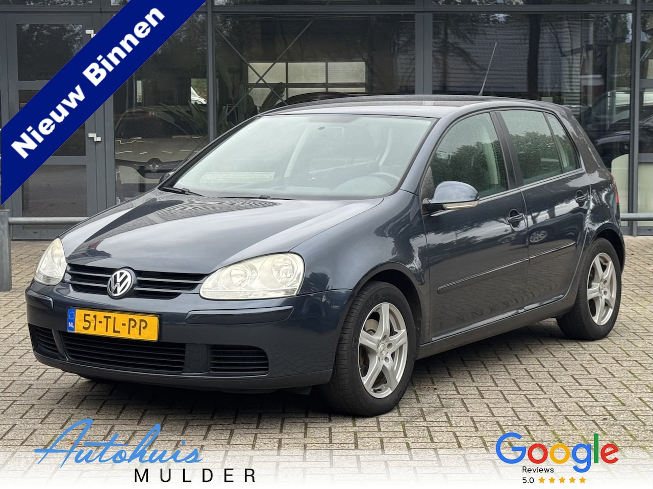 Volkswagen Golf - 1.6 FSI Optive APK 06-2026 Airco/Elek-ramen/CV/Audio/LM-Velgen - AutoWereld.nl