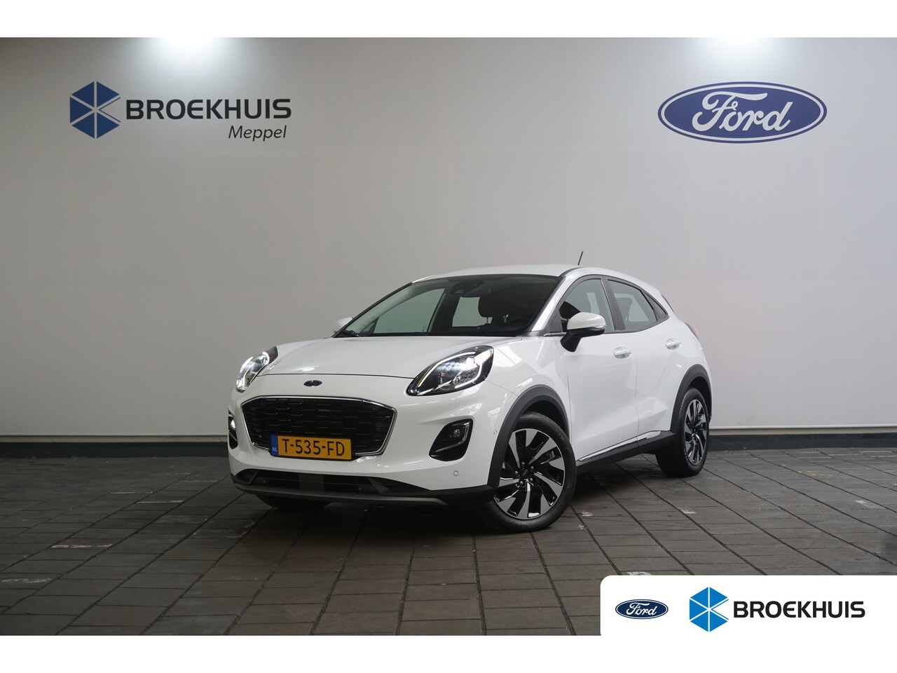 Ford Puma - 1.0 EcoBoost Hybrid Titanium | Automaat | | Airco | Cruise control | Navigatiesysteem full - AutoWereld.nl