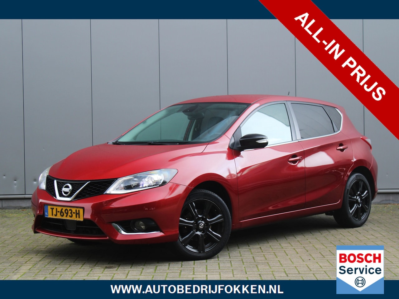 Nissan Pulsar - 1.2 DIG-T 116pk Black Edition | Achteruitrijcamera | Half leder | Trekhaak | DAB | Cruise - AutoWereld.nl