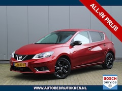 Nissan Pulsar - 1.2 DIG-T 116pk Black Edition | Achteruitrijcamera | Half leder | Trekhaak | DAB | Cruise
