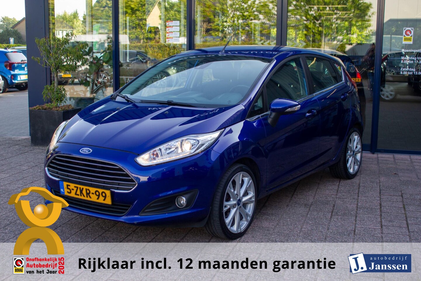 Ford Fiesta - 1.0 EcoBoost Titanium |Prijs rijklaar incl 12 mnd garantie| Clima Camera Navi 17"LMV - AutoWereld.nl