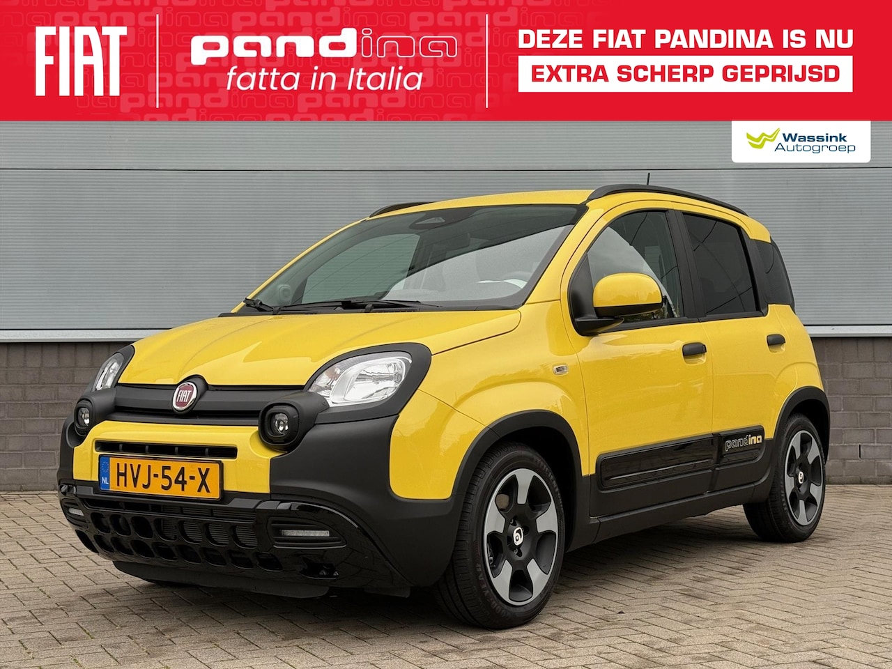 Fiat Panda - Pandina 70pk Hybrid | Navigatie via app | Airco | Cruise Control | Parkeersensoren - AutoWereld.nl