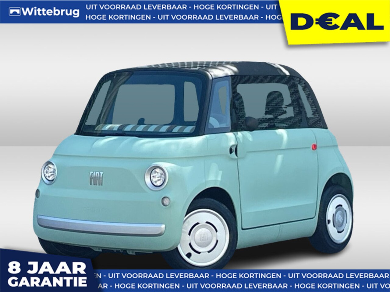 Fiat Topolino - Topolino SNEL RIJDEN! - GEEN RBW NODIG - PANORAMADAK - AutoWereld.nl